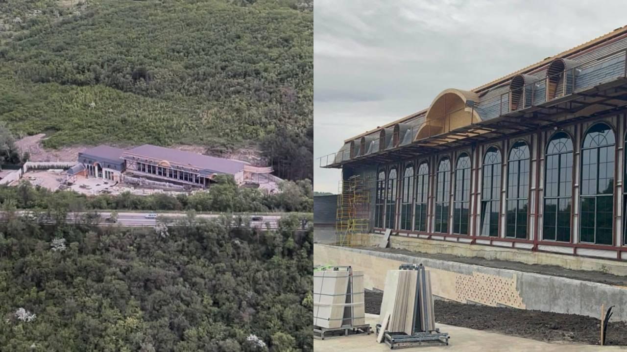 Огромное строительство в лесу, утвержденном как "терраса". Прокуратура возбудила уголовное дело с ущербом в миллионы леев